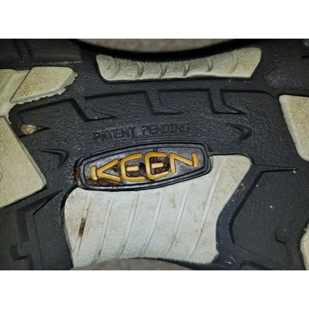 Mens Shoes-KEEN-blue 'Newport H2' adjustable bungee lacing hiking sandal-8.5